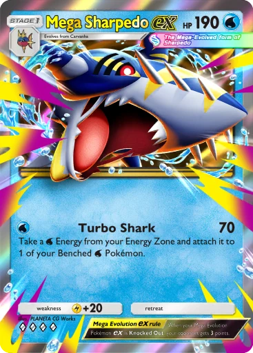 Mega Sharpedo ex