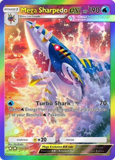Mega Sharpedo ex