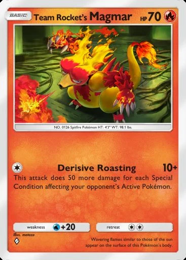 Team Rocket's Magmar