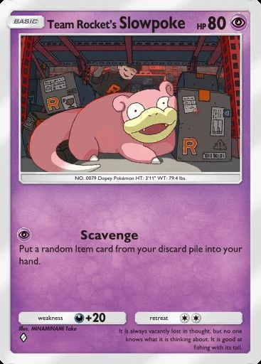 Team Rocket's Slowpoke