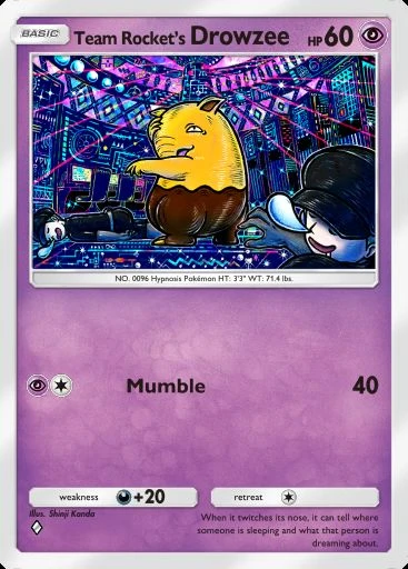Team Rocket's Drowzee