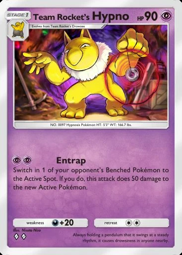 Team Rocket's Hypno