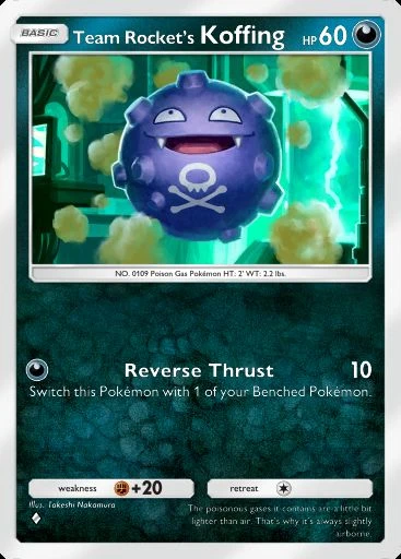 Team Rocket's Koffing