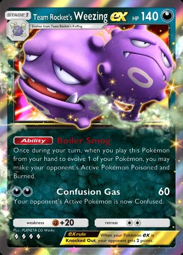 Team Rocket's Weezing ex