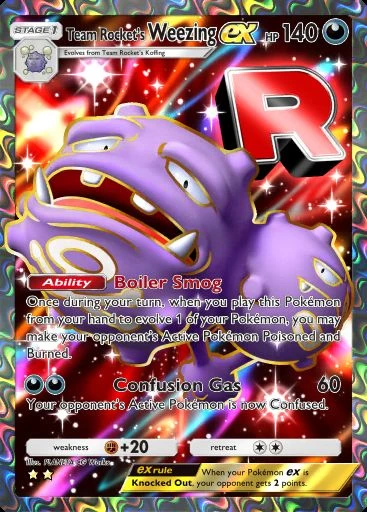 Team Rocket's Weezing ex